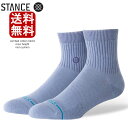 Stance ソックス スタンス Socks Icon Pop QTR アイコン クオーター メンズ レディース 大定番 メンズ 靴下 ギフト 男性 彼氏 女性...