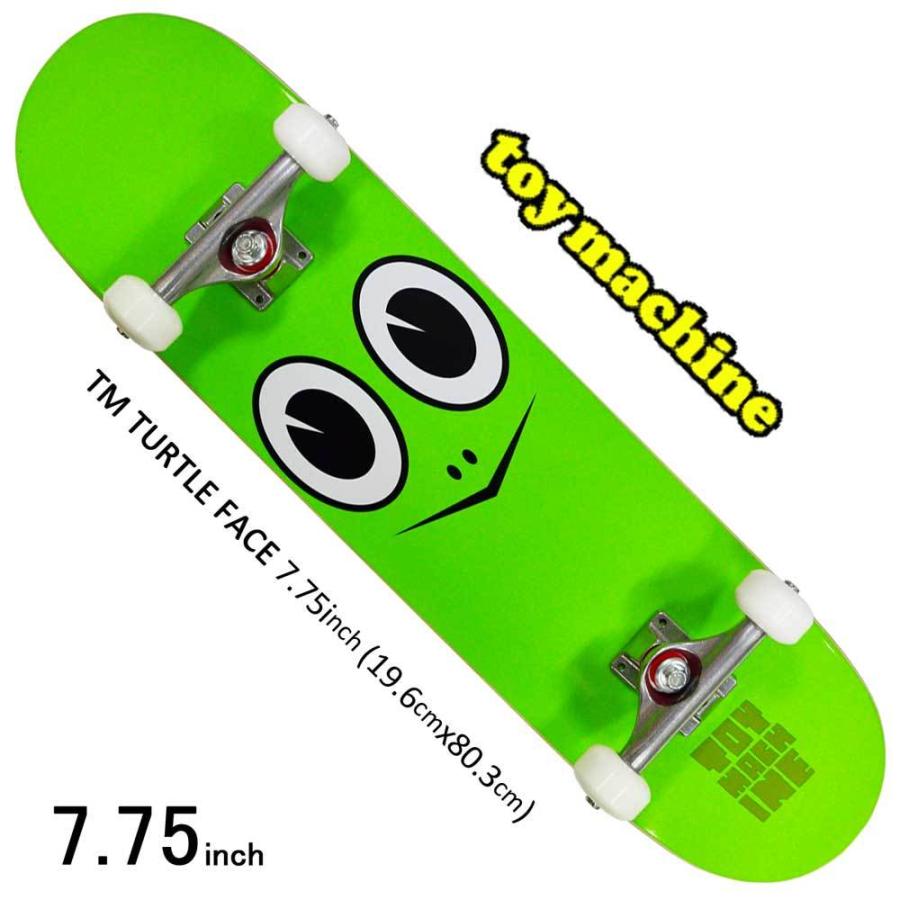 トイマシーン │7.75│ スケボー コンプリート Toy Machine Turtle Face Complete ス...