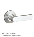 MIWA(美和ロック) LA用 65 レバーハンドル シルバー(SV)