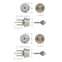 GOAL ゴール 標準ピンシリンダー ADタイプ 鍵 交換 取替えGCY-95 AD/GK/TDD 2個同一キー