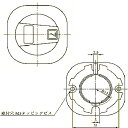 美和ロック MIWA ODS 1型 郵便箱用簡易ダイヤル錠 2