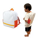 防災用品 子ども用 防災リュック小 夜行テープ付 防水 非常用 災害 防災バッグ