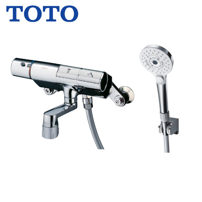 浴室用 水栓 シャワー用 TOTO TMN40STY7 壁付サーモスタット 混合水栓 タッチスイッチタイプ スパウト7..
