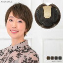 アクアドール 総手植え人毛100%6分ウィッグ リアルスキン ボリュームゆるカール ahp023 (送料無料) トップピース ウイッグ 白髪かくし ボリュームア...