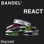 【あす楽対応】【着後レビューでプレゼント】【正規販売店】バンデル リアクト ブレスレット (メール便送料無料) BANDEL React Bracelet シリコン パワーバランス
