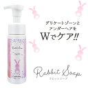 【あす楽対応】Rabbit soap ラビットソープ フレグランス 120ml (全国一律送料無料) デリケートゾーン ボディソープ 石鹸 ボディケア アンダーヘア フレグランス VIO インバス ニオイ フェムテック フェムケア