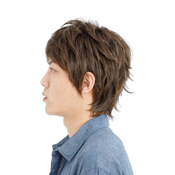 【おまけ付き】ラパンドアール オム 3485 オーシャンショート(ローライトブラウン) (送料無料) HOMME フルウィッグ コスプレ ウィック ウイッグ メンズ