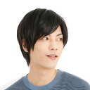 【おまけ付き】ラパンドアール オム 5615 ナチュラルレイヤー(ブラック) (送料無料) HOMME フルウィッグ コスプレ ウィック ウイッグ メンズ