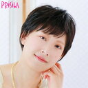 プリシラ 帽子ウィッグ(フィット)【ショート】BO-12耐熱 (送料無料) PRISILA フルウィッグ ショート コスプレ ウィック ウイッグ