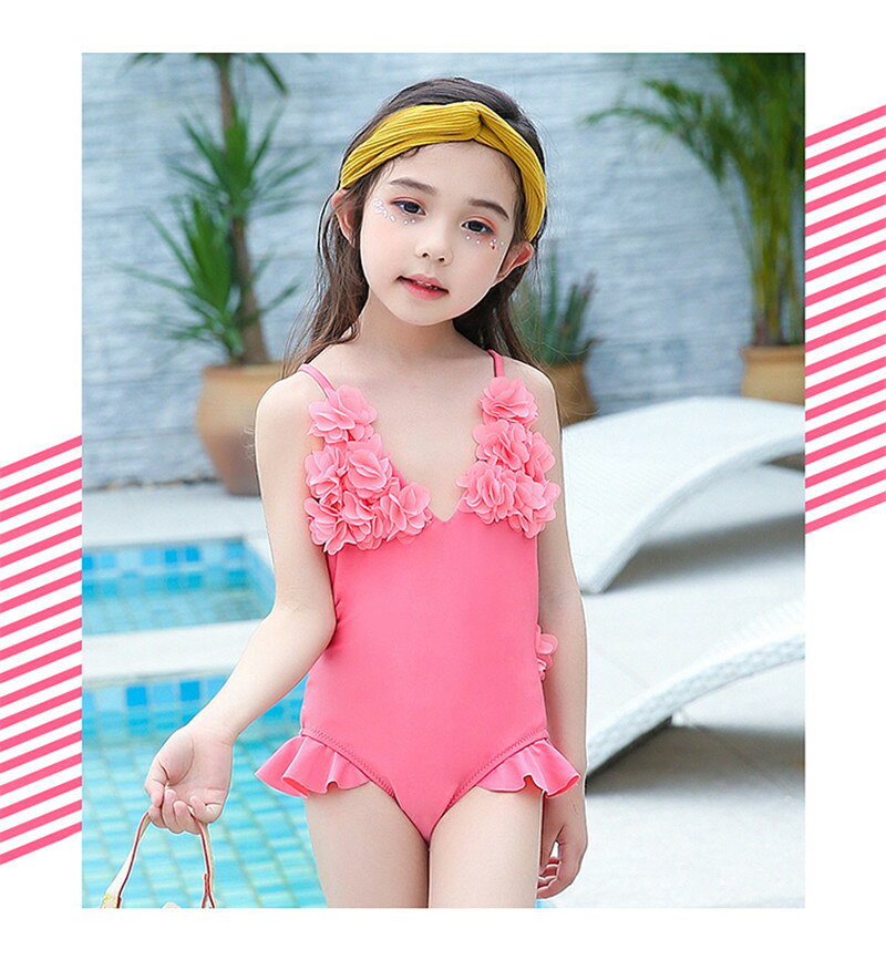 【在庫処分・即納】水着 女の子 子供 ワンピース ビキニ キッズ水着 キュート 夏の...