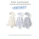 【新作限定クーポン】子供水着 女の子 水着 長袖 ラッシュガード 帽子 キャップ付き 日焼け止め ワンピース UV対策 ファスナー 前開き キッズ 女児 ガールズ 水着 ベビー水着 オールインワン 花柄 赤ちゃん キッズ スイムウエア こども みずぎ 温泉 練習用 1歳 2歳 3歳 4歳