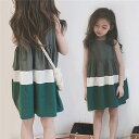 即納 グリーン 110-160cm ベビーワンピース キッズワンピース 子供ワンピース ワンピ 丸柄 カラードレス 子供ドレス キッズドレス 七五三 ノースリーブ 夏着