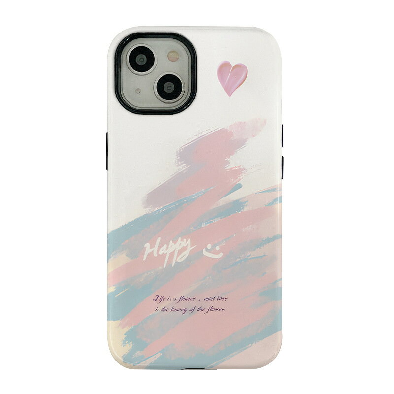Rakuten - 虹色 レインボーカラー オーロラ キレイめ スマイル にこちゃん ワンポイント シンプル 携帯ケース スマホケース アイフォンケース iPhoneX/XS iPhoneXR iPhoneXSMax iPhone11 iPhone12 iPhone13 iPhone14 iPhone15