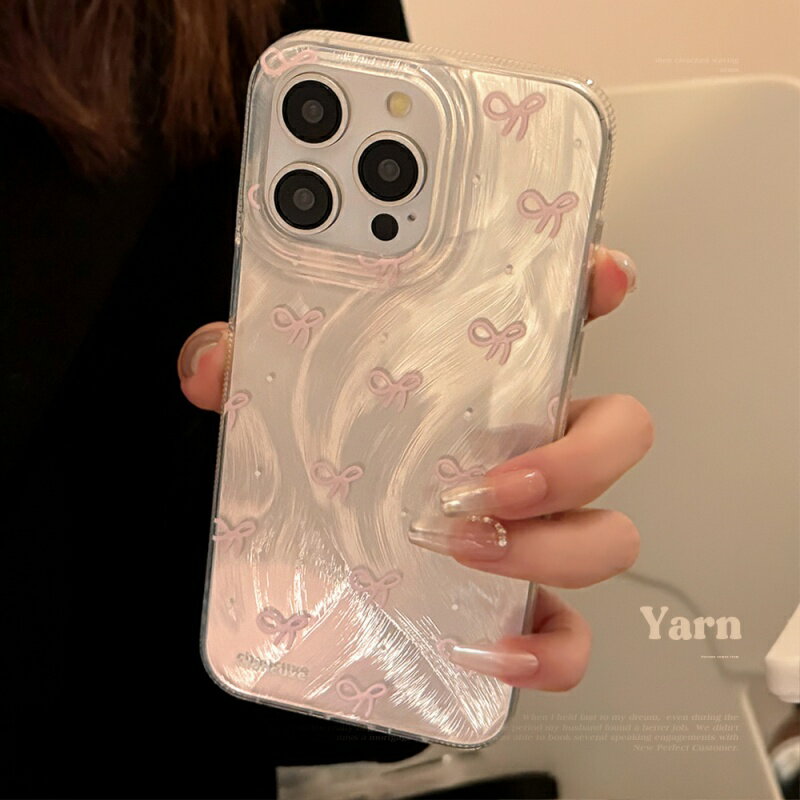 Rakuten - ホログラム 蝶結び リボン 韓国風 輝き 上品 大人 携帯保護 iPhoneケース スマホケース 携帯カバー アイフォンケース 携帯ケース iPhone11 iPhone12 iphone13 iPhone14 iPhone14plus iPhone15 iPhone15plus iPhone16 iPhone16plus