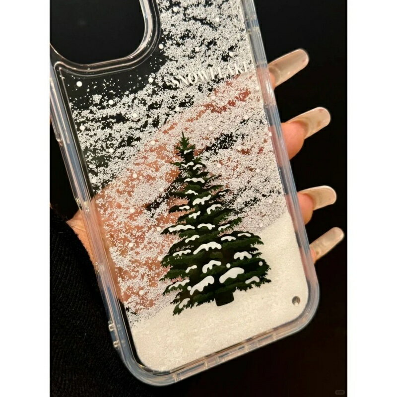Rakuten - ウィンター 冬 X’MAS 流砂 雪 透明 全機種ギフト プレゼント 贈り物 ユニセックス メンズ お揃い カップル おしゃれ 可愛い 軽量 ソフトケース レディース 韓国風 スマホケース iPhoneケース iPhone7/8/SE iPhone13mini iPhone16plus iPhone17 iPhone17pro iPhoneAir