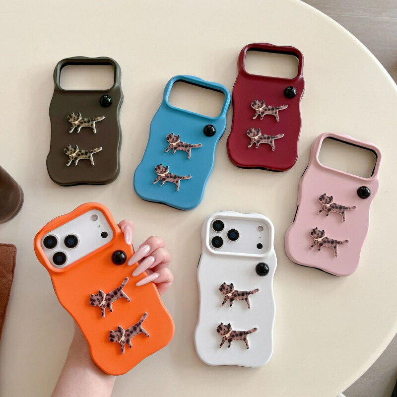 Rakuten - ワンポイント ヒョウ柄猫さん 可愛い お洒落 高級感 6色展開 スマホケース iPhoneケース iPhone13 iPhone14 iPhone15 iPhone16 iPhone17 iPhone17pro iPhone17proMAX