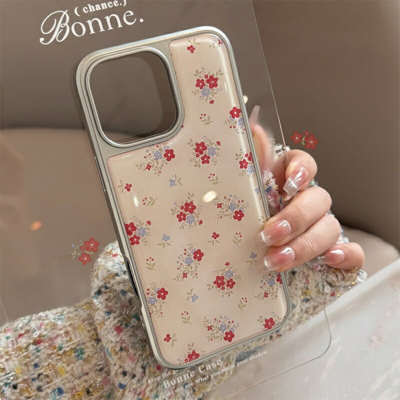 Rakuten - 光沢 艶 小花柄 クラシック 上品 可愛い お洒落 スマホケース iPhone11 iPhone12 iPhone13 iPhone14 iPhone14plus iPhone15 iPhone15plus iPhone16 iPhone16plus iPhone17 iPhone17pro iPhone17proMAX iPhoneAir
