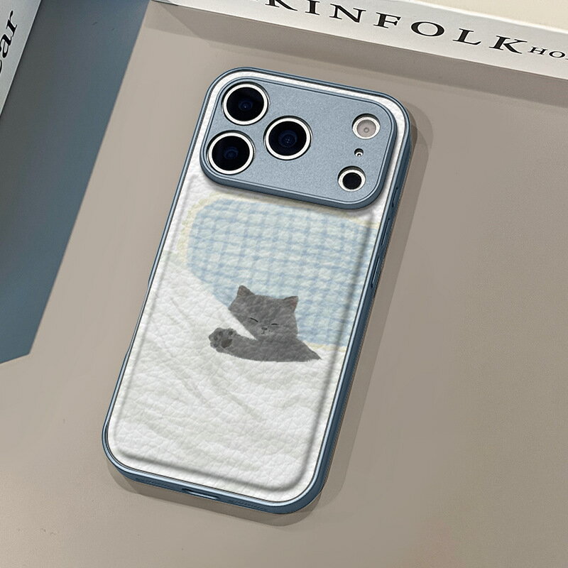 Rakuten - 布団猫 寝る猫 うちの子 癒やし 肉球 可愛い 猫好きさん 高級感 iPhoneケース スマホケース アイフォンケース iPhone11 iPhone12 iPhone13 iPhone14 iPhone15 iPhone16 iPhone16E iPhone17 iPhoneAir iPhone17pro iPhone17proMAX