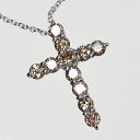 【送料無料】迫力の1カラット! 天然ダイヤモンド1.0ct クロスペンダント(ネックレス)【期間限定】【 十字架デザイン 】