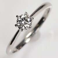 婚約指輪 プラチナ ダイヤモンド リング 0.3ct（SIクラス・鑑別書カード付）エンゲ...