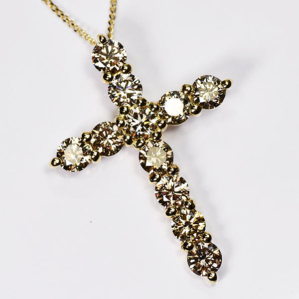 楽天市場】クロス ネックレス k18(カラット数2.0 ~ 2.99ct)の通販 楽天市場】クロス ネックレス k18(カラット数2.0 ~ 2.99ct)の通販