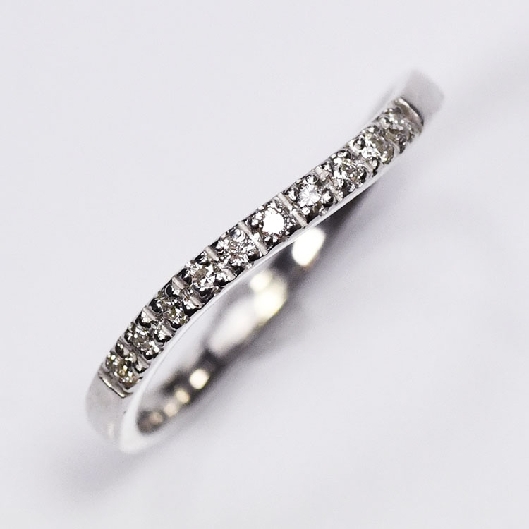 プラチナダイヤモンド0.1ctウェ...