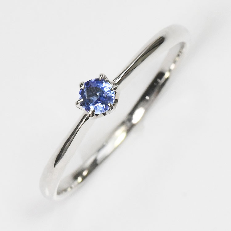 タンザナイト誕生石一粒リング指輪シ...