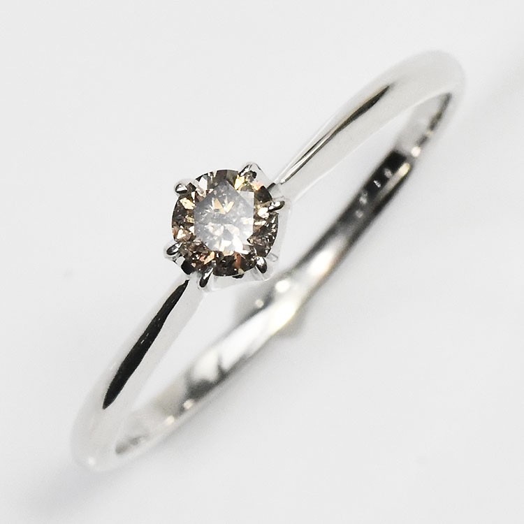 天然ダイヤモンドリング 0.2ct 婚約指輪 エンゲージリング プロポーズリング 指輪 6本爪 ティファニー爪 シルバー925 プラチナダイヤモンドリング