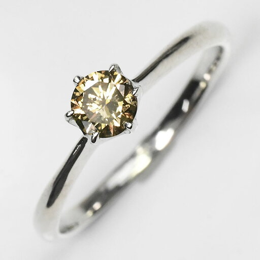 天然ダイヤモンドリング 0.3ct(LB) 婚約指輪 エンゲージリング プロポーズリング 指輪 6本爪 透明度もテリも抜群 ブラウンダイヤモンド 天然ダイヤモンドリング 0.3ct(LB) 婚約指輪 エンゲージリング プロポーズリング 指輪 6本爪 透明度もテリも抜群 ブラウンダイヤモンド