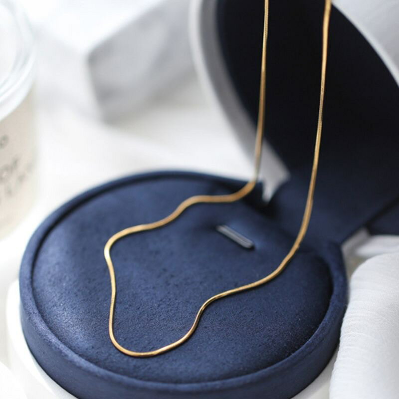 Rakuten - スネークチェーンネックレス　レディース　おしゃれ　送料無料 SLENDER スレンダ an014