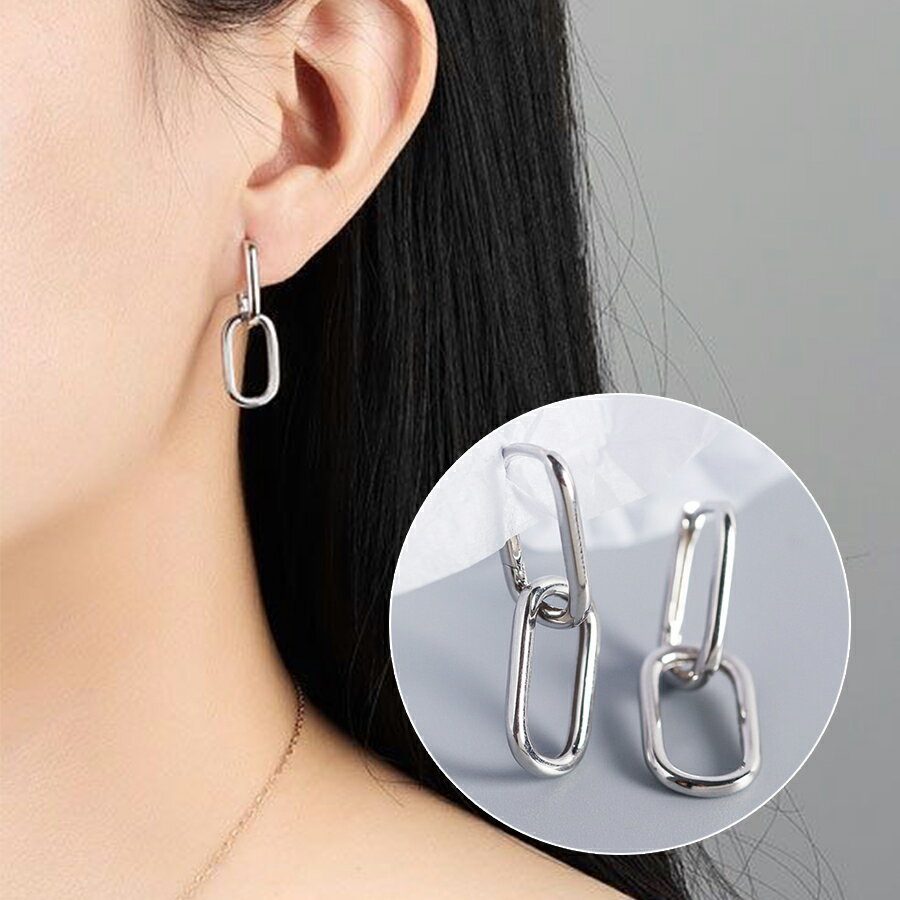 Rakuten - 2wayチェーンフックピアス シルバー ゴールド S925 女子会 デート 大人女子 シンプル レディース 送料無料 Mimi みみミミ ap190