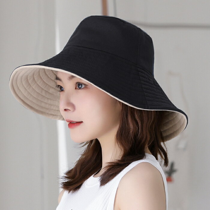 Rakuten - 無地軽量リバーシブル ハット　アウトドア　日焼け防止　 紫外線対策　UV対策　春夏 レディース 送料無料 SLENDER スレンダ m030