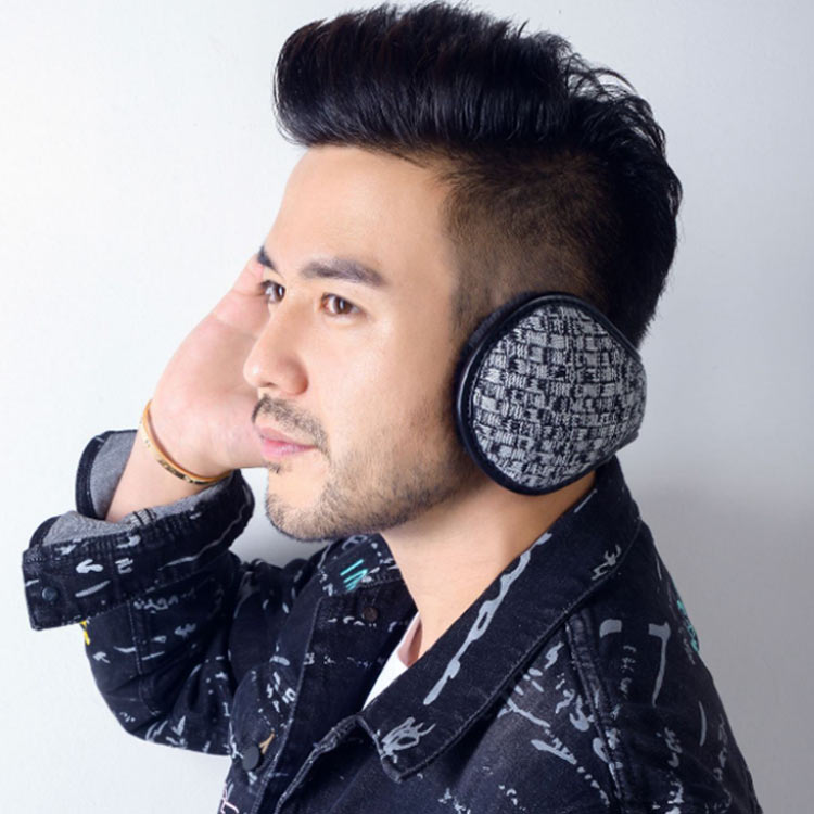 ニット イヤーマフ 自転車 サイズ調節 耳あて 耳当て 防寒 裏起毛 折りたたみ 通学 ボア メンズ 裏起毛 コンパクト 対策 寒さ 通勤 携帯便利 シンプル 暖かい 耳カバー 秋 冬 保温 あったか