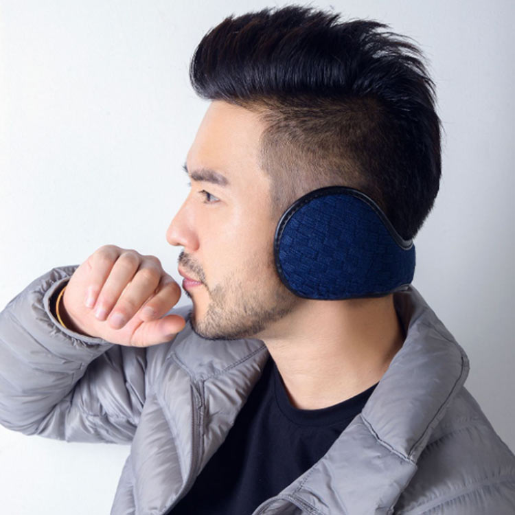 ニット イヤーマフ 自転車 サイズ調節 耳あて 耳当て 防寒 裏起毛 折りたたみ 通学 ボア メンズ 裏起毛 コンパクト 対策 寒さ 通勤 携帯便利 シンプル 暖かい 耳カバー 秋 冬 保温 あったか