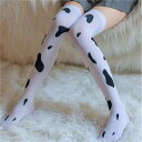 ニーハイ タイツ 牛柄 コスプレ セクシー ストッキング 乳牛 動物 白 美脚見せ 小物 ニーハイ タイツ ストッキング ハロウィン クリスマス セクシー コスプレ バニーガール ミルクガール ニーハイ ソックス セクシー コスチューム ランジェリー ストッキング イベント 高品質