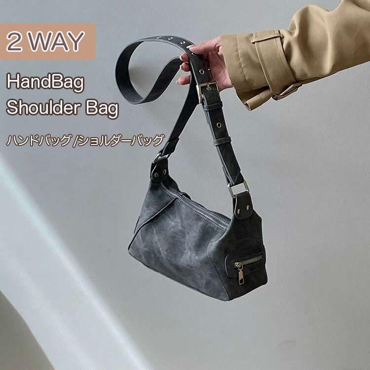 【10％OFFクーポン配布中】【送料無料】【動画あり】ショルダーバッグ 横長バッグ ワンショルダー ハンドバッグ レディース バッグ 小さめ 斜めがけ 肩掛け デニム風 おしゃれ カジュアル トレンド かばん デイリー 通勤 通学 お出かけ ハロウィン コーデ