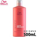 在庫処分 ウエラ INVIGO インヴィゴ カラーブリリアンス バイブラントカラー トリートメント 500ml ボトル ヘアトリートメント ヘアートリートメント カラーケア サロン専売品 美容院 美容室 美容室専売 ヘアケア