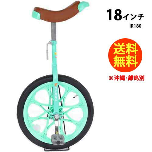 21Technology 21テクノロジー 一輪車 子供用 子供 サイズ 18インチ IR180 グリーン FUNN 小学生 キッズ 女の子 男の子 かわいい ...