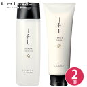 ルベル イオ セラム クレンジング シャンプー 200mL + クリーム トリートメント 200mL セット ノンシリコン シャンプー くせ毛 うねり ダメージ 髪 アミノ酸 シャンプー 美容室専売品 サロン専売品 ギフト