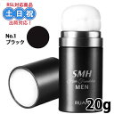 【〜16日26時迄PT2倍】ルアン smh メンズ ヘア ファンデーション 20g No.1 ブラック 黒 薄毛隠し 粉 ヘアファンデーション ポンポン 生え際...
