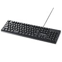 バッファロー ゲーミングキーボード SAVIOR BSKBCG300BK ブラック 有線 PS/2・USB
