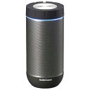 オーム電機 防塵防水対応 ポータブルスピーカー AudioComm ASP-W360N ブラック