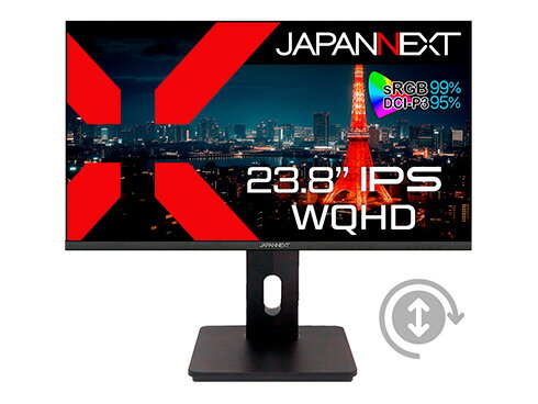 JAPANNEXT ジャパンネクスト ゲーミングモニター JN-IPS2380FLWQHD-HSP-N 23.8型 WQHD(2560×1440) /ワイド