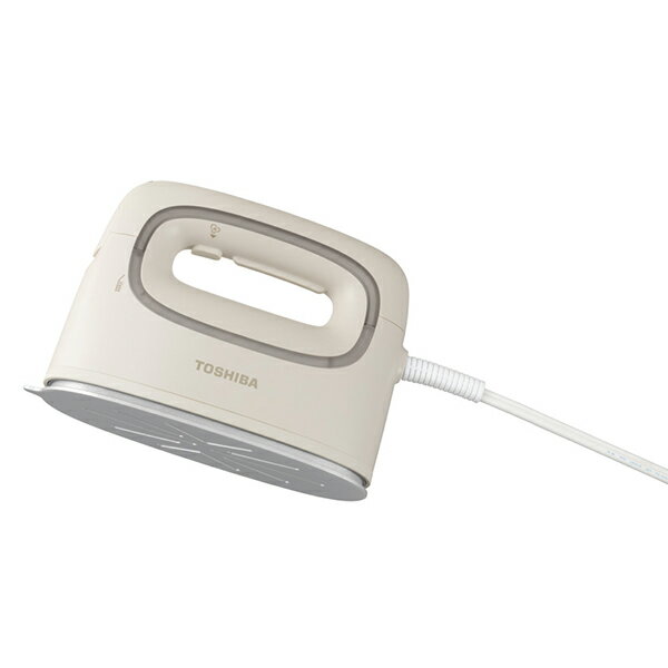TOSHIBA 衣類スチーマー 東芝 La・Coo S TAS-V70(N) ベージュ ハンガーショット機能付き