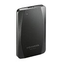 I-O DATA アイ・オー・データ SSPA-USC2K 外付けSSD 2TB ポータブル型 Mac対応 ブラック