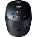 SHARP シャープ 炊飯器 3合 PLAINLY IH KS-HF05B-B ブラック系
