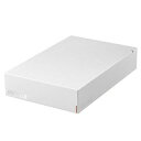 BUFFALO バッファロー HD-LE1U3-WB ホワイト 外付けHDD USB-A接続 1TB 据え置き型 テレビ・パソコン両対応