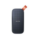サンディスク SDSSDE30-2T00-J27 外付けSSD USB-A接続 2TB ポータブル型