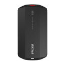 BUFFALO バッファロー SSD-PHP4.0U3-BA ブラック 外付けSSD USB-C+USB-A接続・PS5対応 4TB ポータブル型