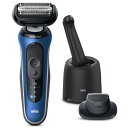 BRAUN ブラウン 電気シェーバー シリーズ6 62-B7200cc ブルー 洗浄機付モデル 3枚刃